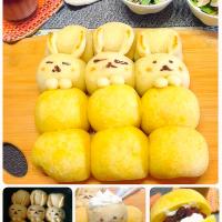 noeさんの料理 うさぎちぎりパン🐰